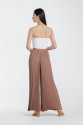 Paige Pleated Pants in Cappuccino